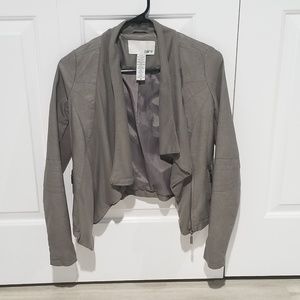 Bar lll grey moto jacket